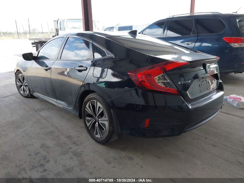 2017 Honda Civic Ex-L VIN: 19XFC1F72HE030549 Lot: 40714789