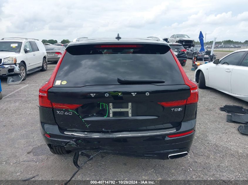 2019 Volvo Xc60 Hybrid T8 R-Design VIN: LYVBR0DM6KB231082 Lot: 40714792