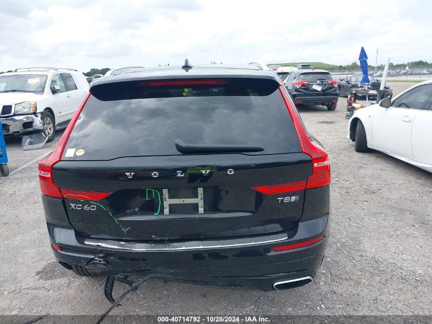 2019 Volvo Xc60 Hybrid T8 R-Design VIN: LYVBR0DM6KB231082 Lot: 40714792