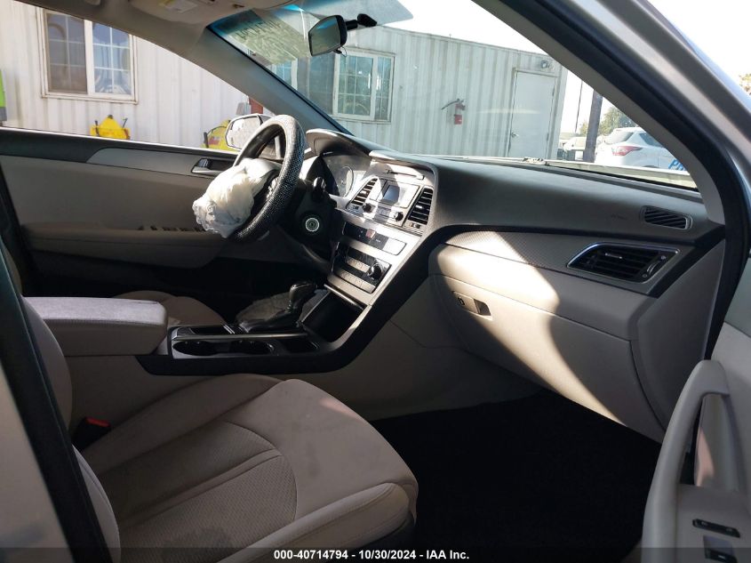 VIN 5NPE24AF5FH181277 2015 Hyundai Sonata, SE no.5