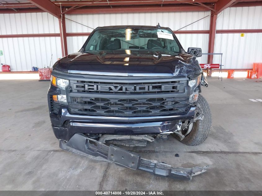 2023 Chevrolet Silverado 1500 4Wd Short Bed Custom VIN: 3GCPDBEK4PG136551 Lot: 40714808