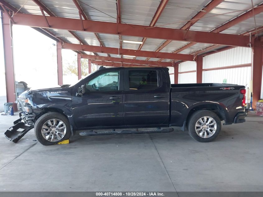 2023 Chevrolet Silverado 1500 4Wd Short Bed Custom VIN: 3GCPDBEK4PG136551 Lot: 40714808