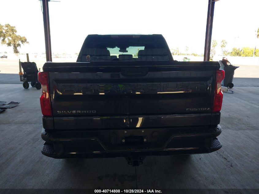 2023 Chevrolet Silverado 1500 4Wd Short Bed Custom VIN: 3GCPDBEK4PG136551 Lot: 40714808