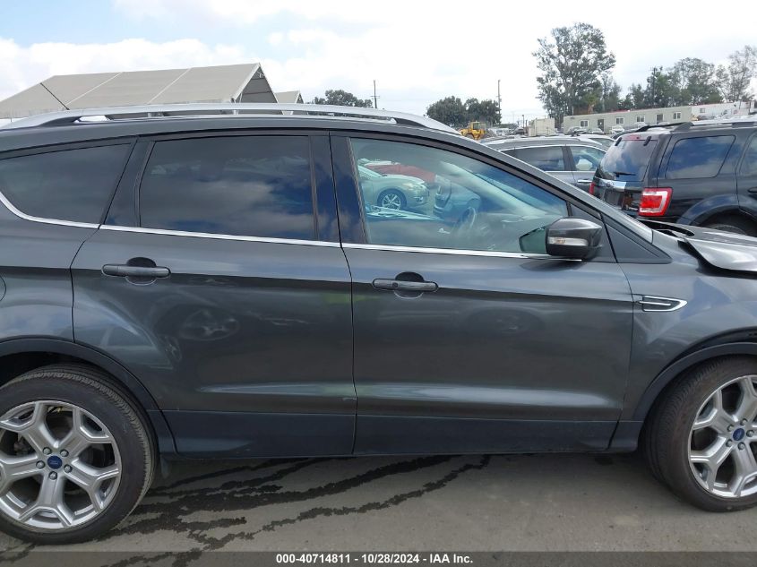 2017 Ford Escape Titanium VIN: 1FMCU0J99HUC51355 Lot: 40714811