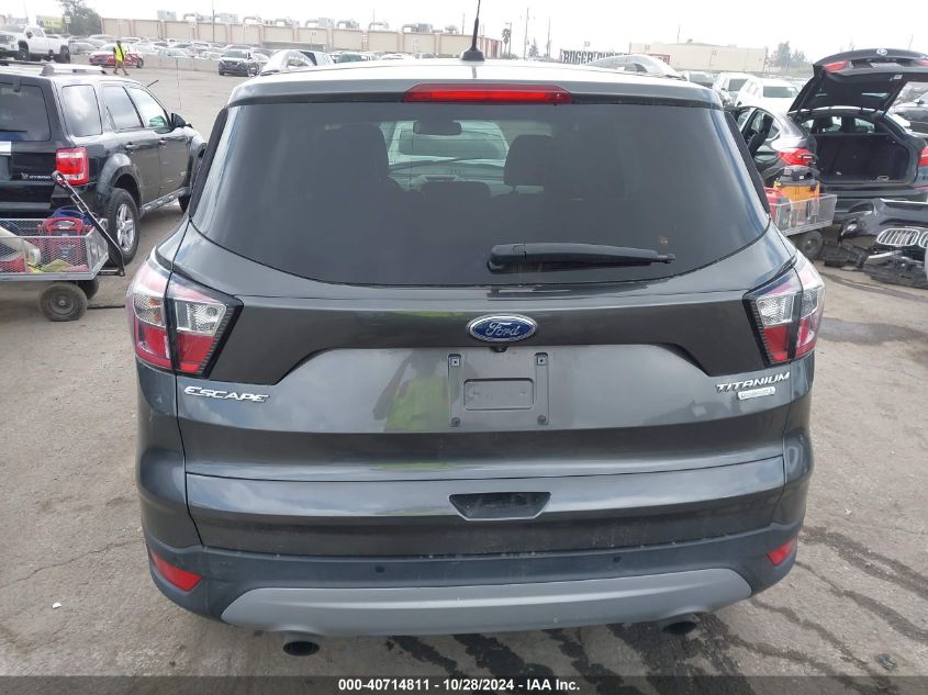 2017 FORD ESCAPE TITANIUM - 1FMCU0J99HUC51355