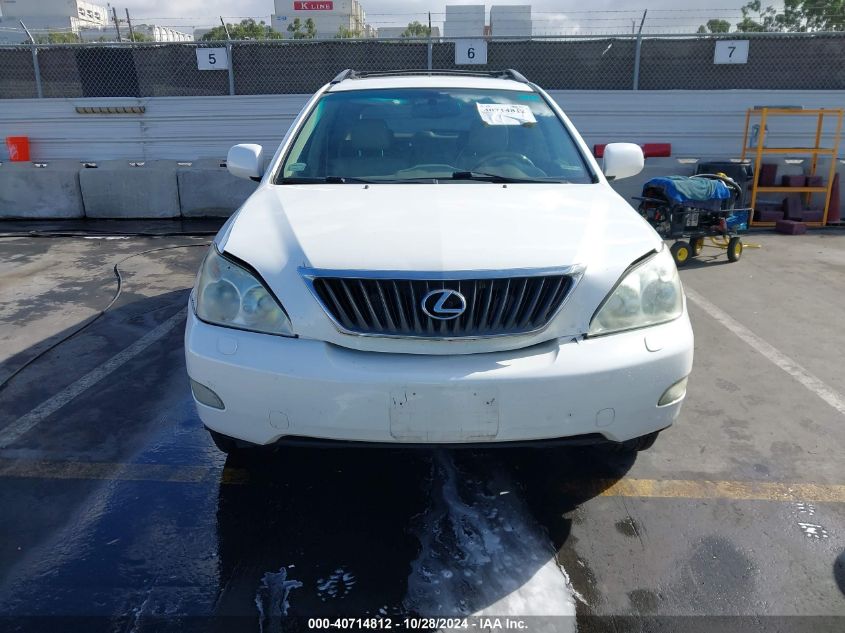 2009 Lexus Rx 350 VIN: 2T2GK31U89C078780 Lot: 40714812