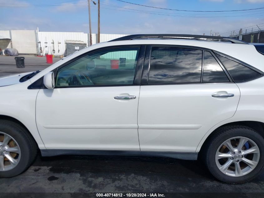 2009 Lexus Rx 350 VIN: 2T2GK31U89C078780 Lot: 40714812