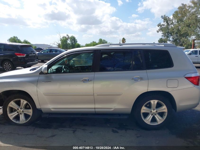 2009 Toyota Highlander Limited VIN: JTEES42A392114813 Lot: 40714813