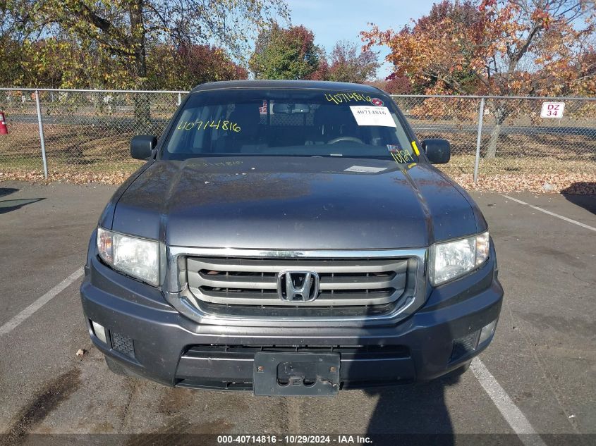 2014 Honda Ridgeline Rt VIN: 5FPYK1F24EB006461 Lot: 40714816