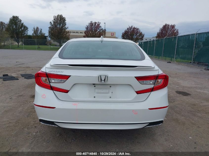 2018 Honda Accord Ex-L VIN: 1HGCV1F59JA025127 Lot: 40714845