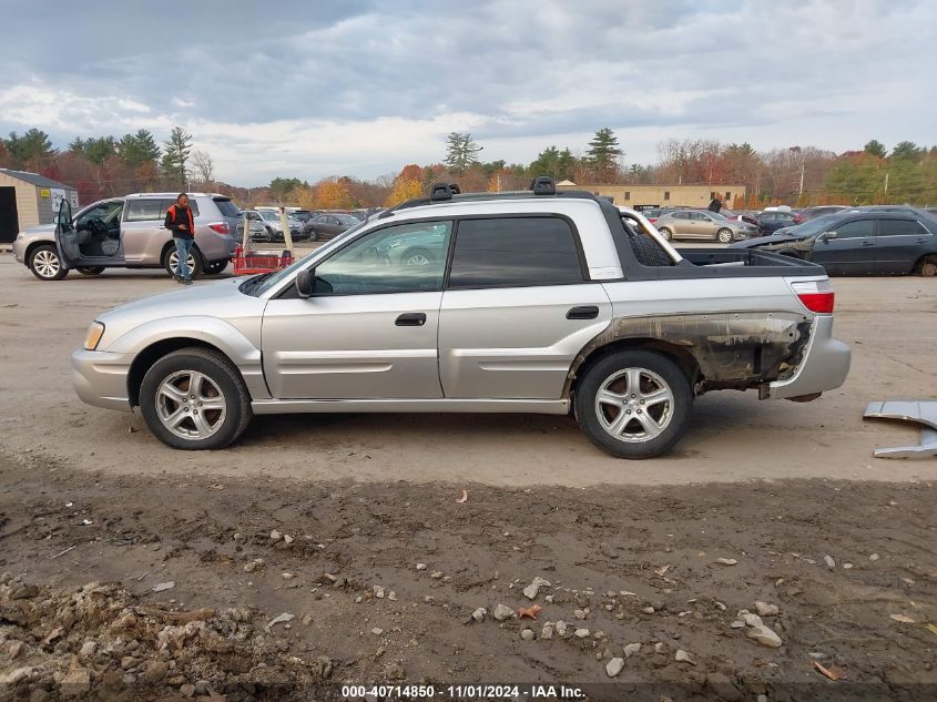 2006 Subaru Baja Sport VIN: 4S4BT62C266102847 Lot: 40714850