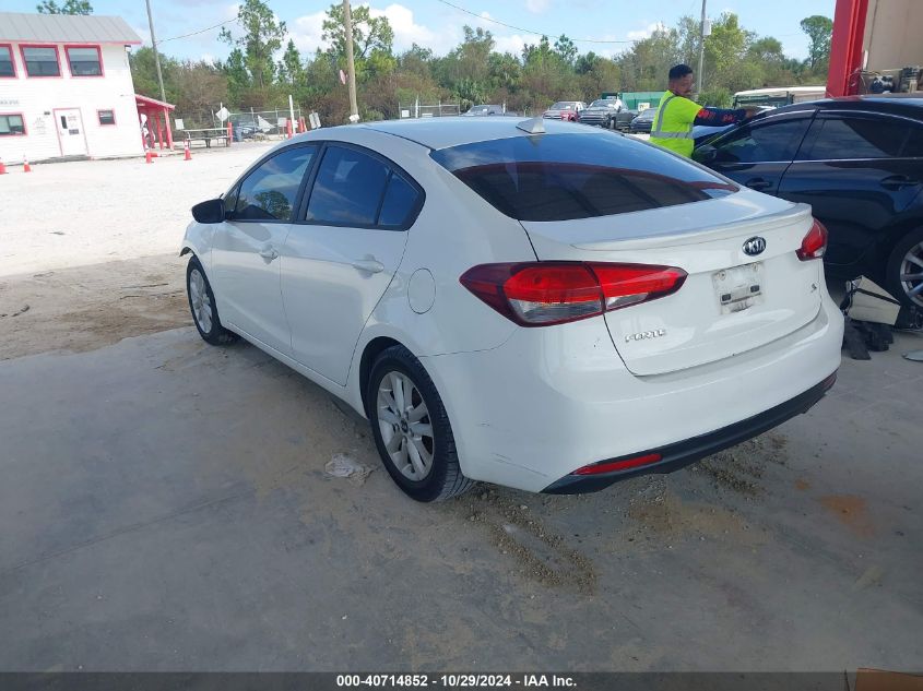 VIN 3KPFL4A73HE109334 2017 KIA Forte, S no.3