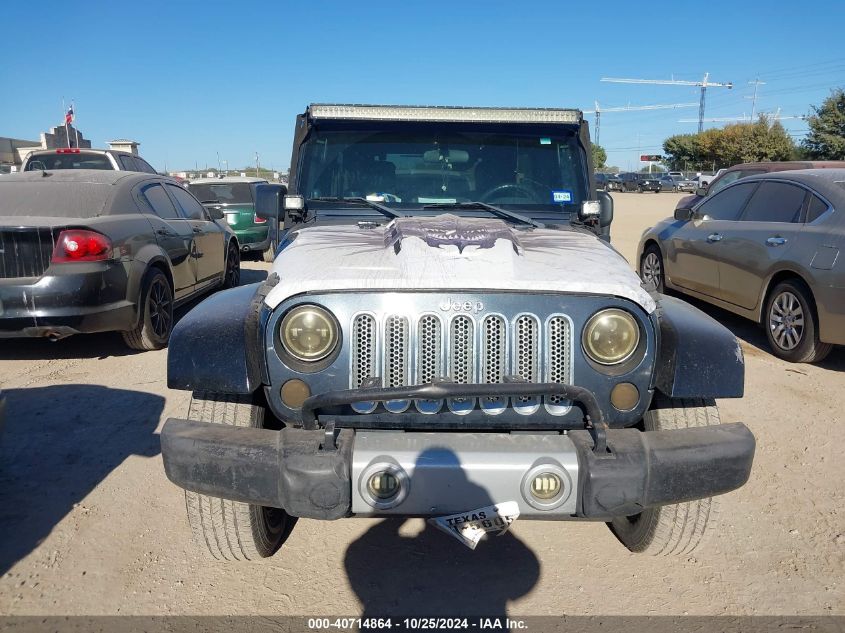 2007 Jeep Wrangler Unlimited Sahara VIN: 1J4GB59197L111442 Lot: 40714864