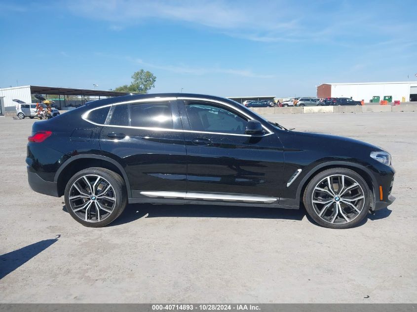 2020 BMW X4 xDrive30I VIN: 5UX2V1C09LLZ32498 Lot: 40714893