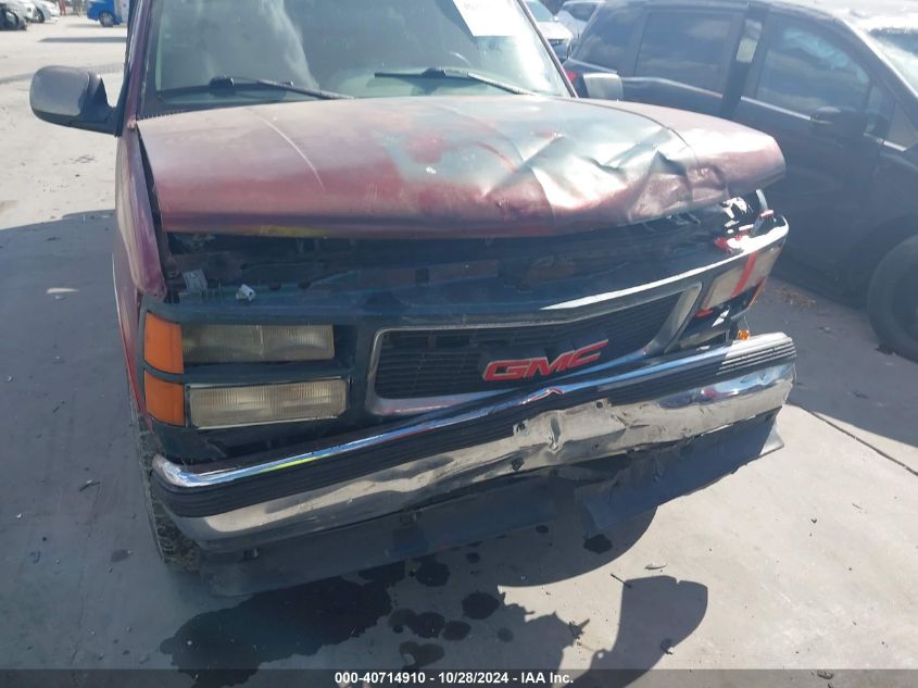 1995 GMC Sierra K1500 VIN: 1GTEK19KXSE549401 Lot: 40714910