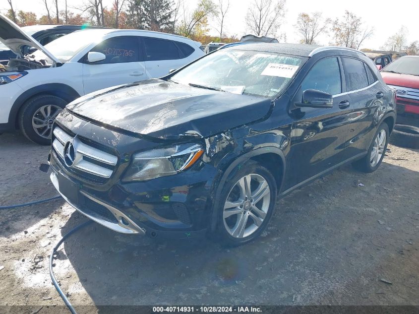 VIN WDCTG4GB3HJ303796 2017 Mercedes-Benz GLA 250, 4... no.2