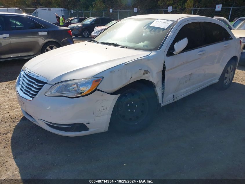 2014 Chrysler 200 Lx VIN: 1C3CCBAB5EN123601 Lot: 40714934