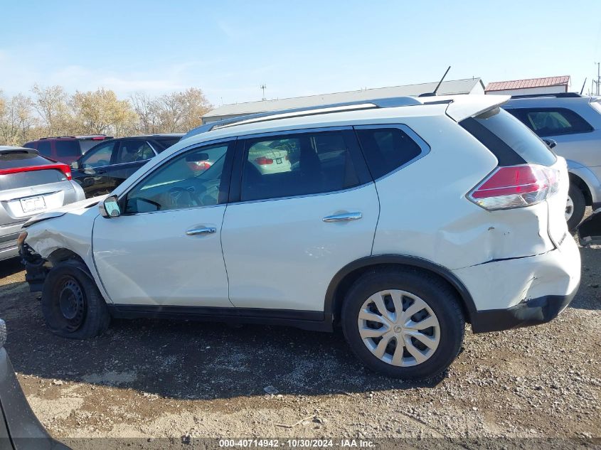 2016 Nissan Rogue S/Sl/Sv VIN: 5N1AT2MT9GC818777 Lot: 40714942