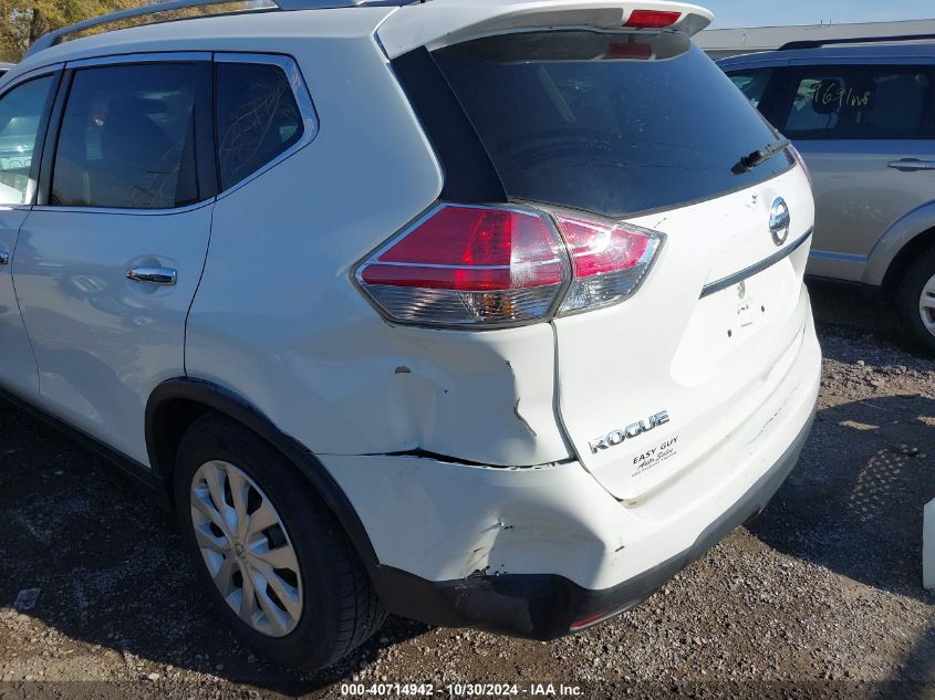 2016 Nissan Rogue S/Sl/Sv VIN: 5N1AT2MT9GC818777 Lot: 40714942