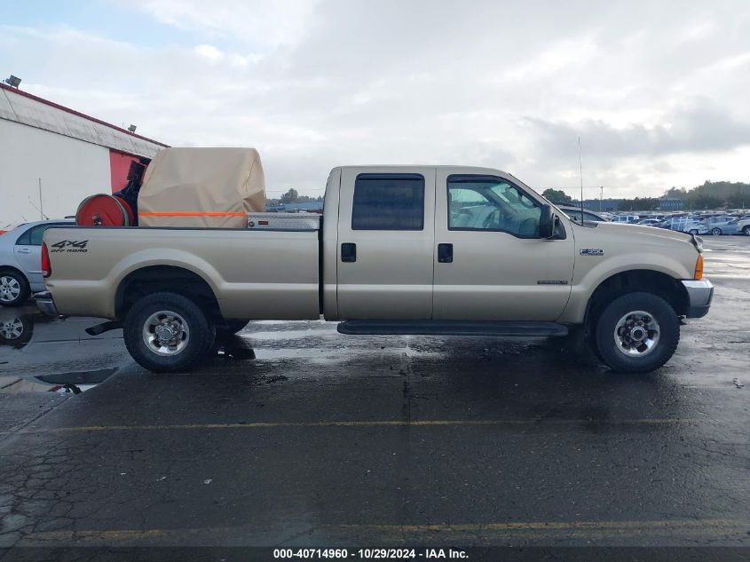 2000 Ford F-350 Lariat/Xl/Xlt VIN: 1FTSW31F3YEB80505 Lot: 40714960