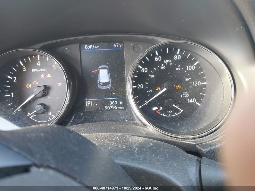 VIN 5N1AT2MV9KC757991 2019 NISSAN ROGUE SL