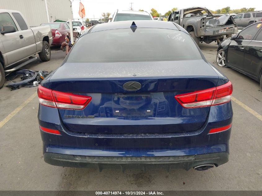 2020 Kia Optima Lx VIN: 5XXGT4L36LG386784 Lot: 40714974