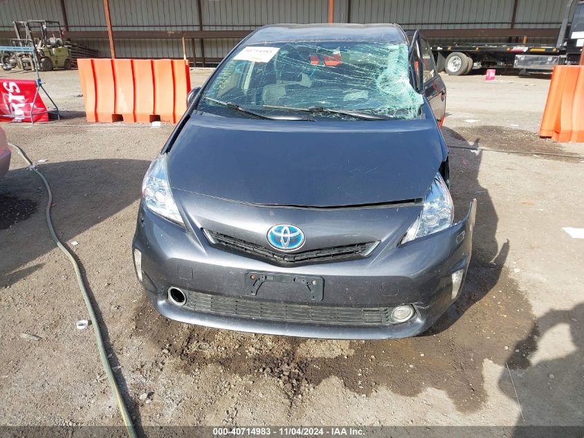 2012 Toyota Prius V Five VIN: JTDZN3EU7C3137302 Lot: 40714983