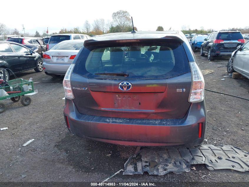 2012 Toyota Prius V Five VIN: JTDZN3EU7C3137302 Lot: 40714983