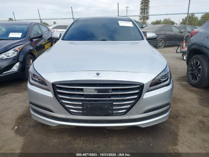 2015 Hyundai Genesis 3.8 VIN: KMHGN4JE6FU102689 Lot: 40715003