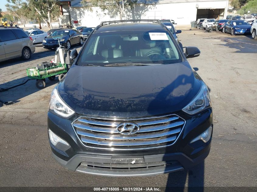 2014 Hyundai Santa Fe Limited VIN: KM8SNDHFXEU060969 Lot: 40715005