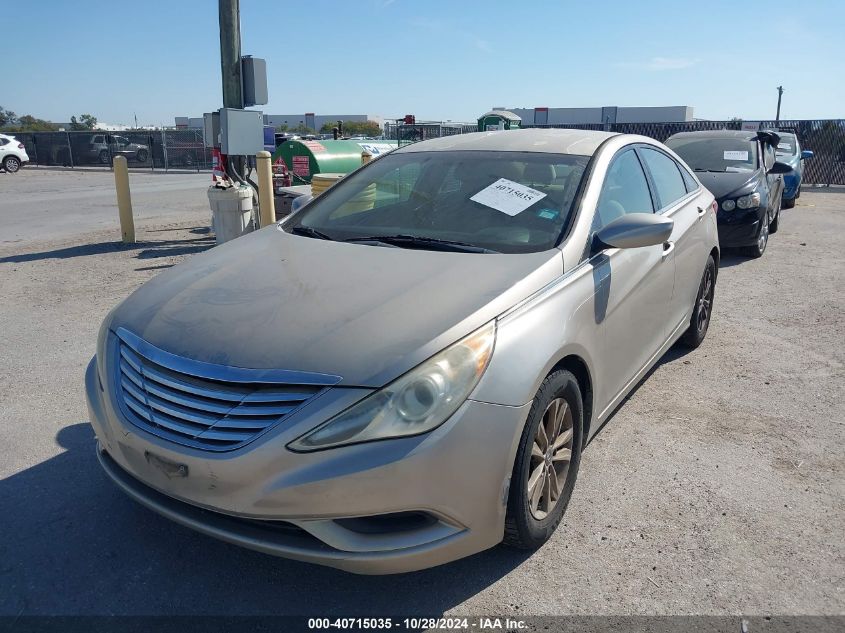 2012 Hyundai Sonata Gls VIN: 5NPEB4AC0CH326419 Lot: 40715035