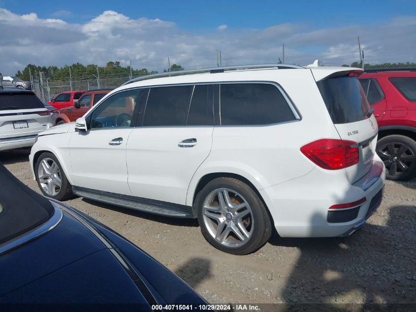 2015 Mercedes-Benz Gl 550 4Matic VIN: 4JGDF7DE8FA484481 Lot: 40715041