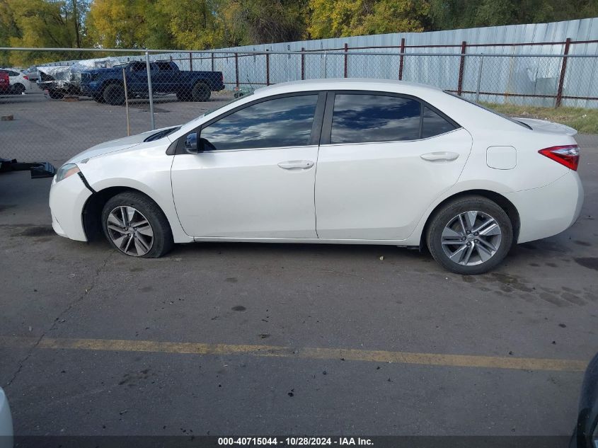 2015 Toyota Corolla Le Eco Plus VIN: 5YFBPRHE7FP183999 Lot: 40715044