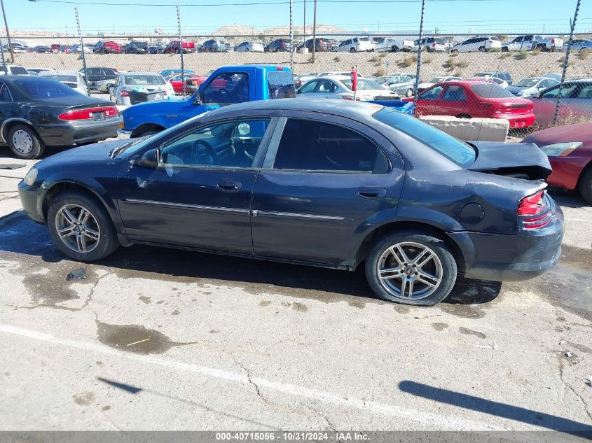 2001 Dodge Stratus Se VIN: 1B3EJ46X11N681757 Lot: 40715056