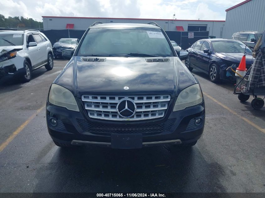 2009 Mercedes-Benz Ml 350 4Matic VIN: 4JGBB86E79A491514 Lot: 40715065