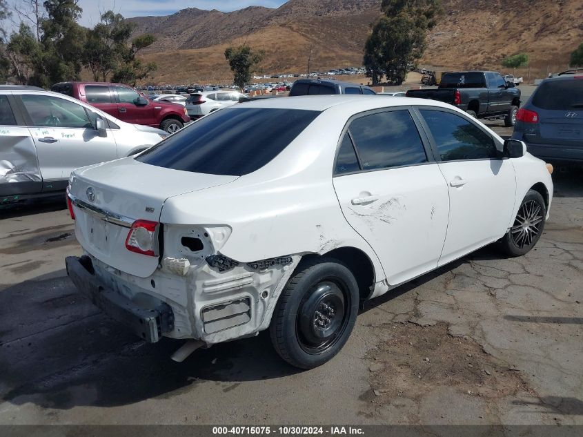 2012 Toyota Corolla Le VIN: 2T1BU4EEXCC805412 Lot: 40715075