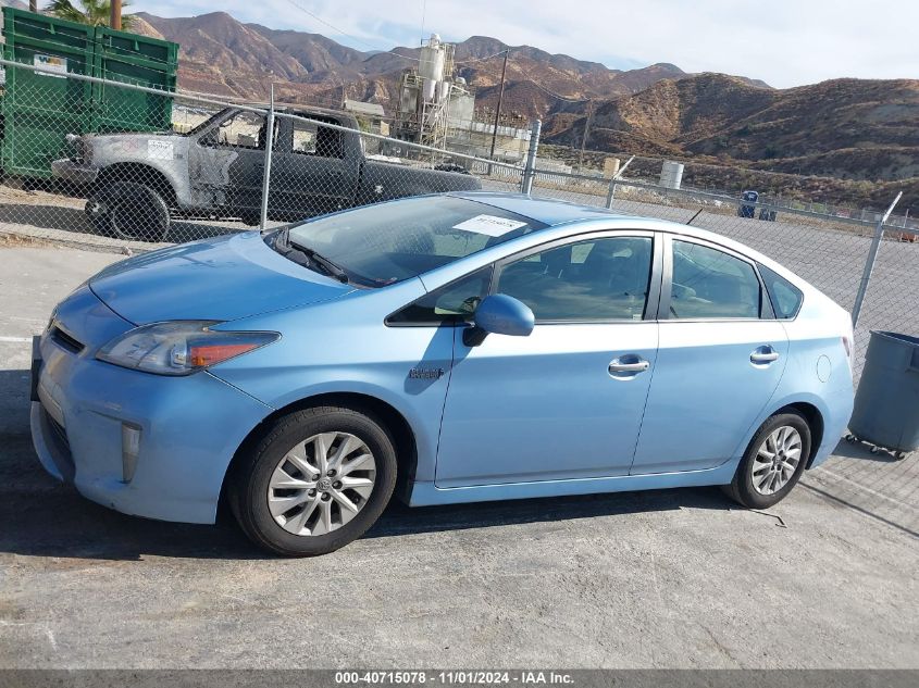 2015 Toyota Prius Plug-In VIN: JTDKN3DP3F3067055 Lot: 40715078