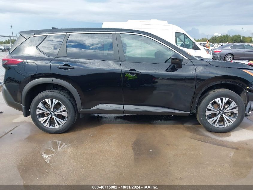 2022 Nissan Rogue Sv Intelligent Awd VIN: 5N1BT3BB7NC704777 Lot: 40715082