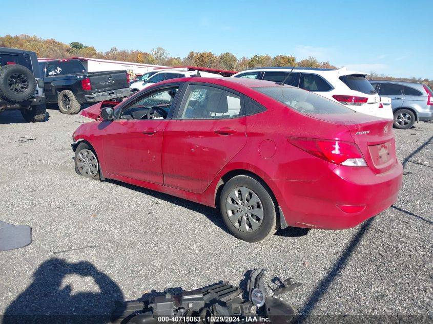 VIN KMHCT4AE1HU266018 2017 Hyundai Accent, SE no.3