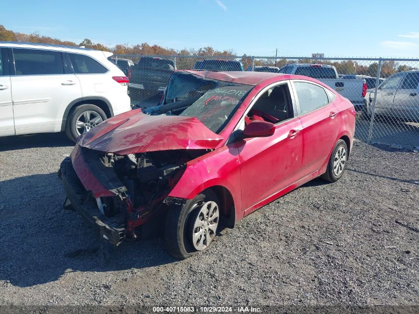 2017 Hyundai Accent Se VIN: KMHCT4AE1HU266018 Lot: 40715083