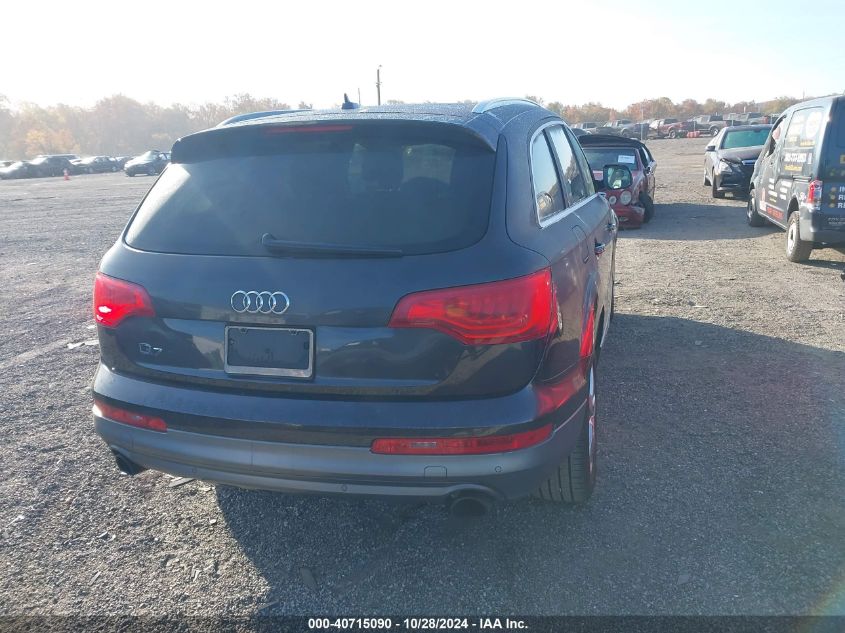 2013 Audi Q7 3.0T Premium VIN: WA1LGAFE1DD001586 Lot: 40715090