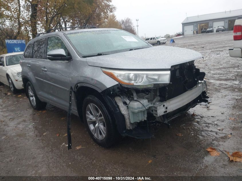 2016 Toyota Highlander Le Plus V6 VIN: 5TDBKRFHXGS355432 Lot: 40715098