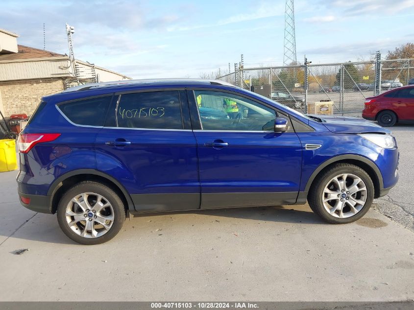 2014 Ford Escape Titanium VIN: 1FMCU0JX4EUA90536 Lot: 40715103