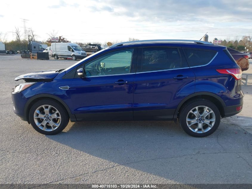 2014 Ford Escape Titanium VIN: 1FMCU0JX4EUA90536 Lot: 40715103