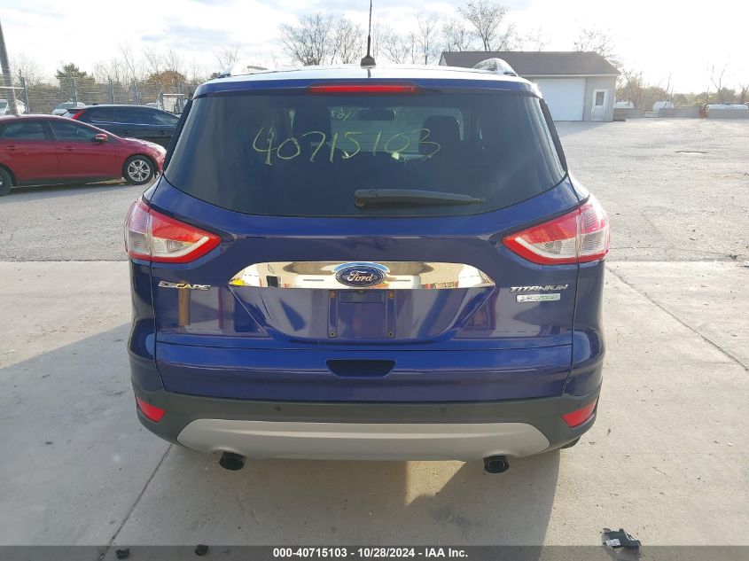 2014 Ford Escape Titanium VIN: 1FMCU0JX4EUA90536 Lot: 40715103