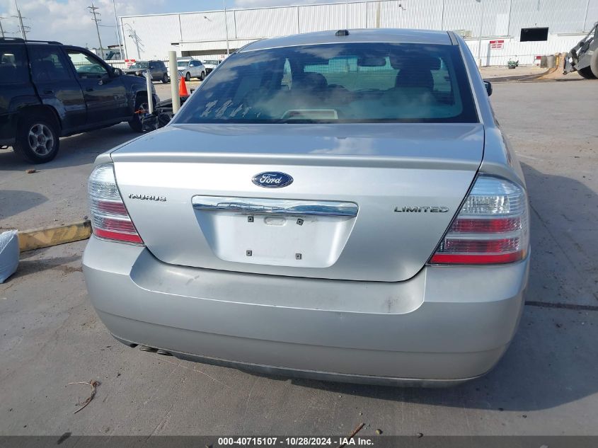 2008 Ford Taurus Sel VIN: 1FAHP24W08G187046 Lot: 40715107