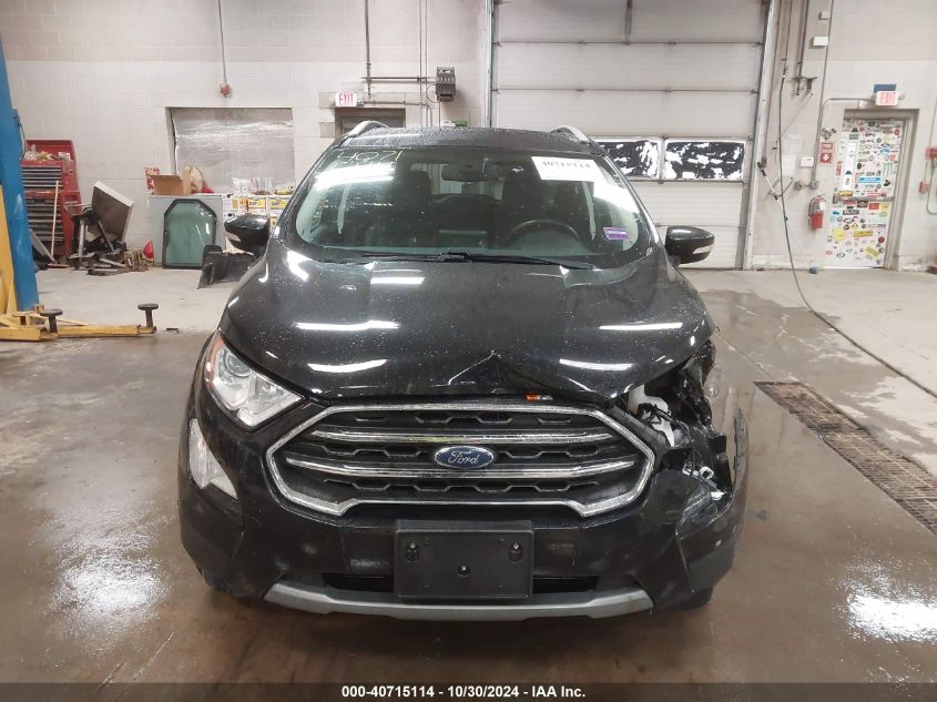 2019 Ford Ecosport Titanium VIN: MAJ6S3KL5KC251875 Lot: 40715114