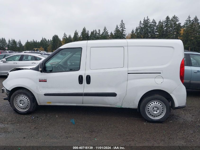 2022 Ram Promaster City Cargo Van VIN: ZFBHRFAB7N6W36191 Lot: 40715139