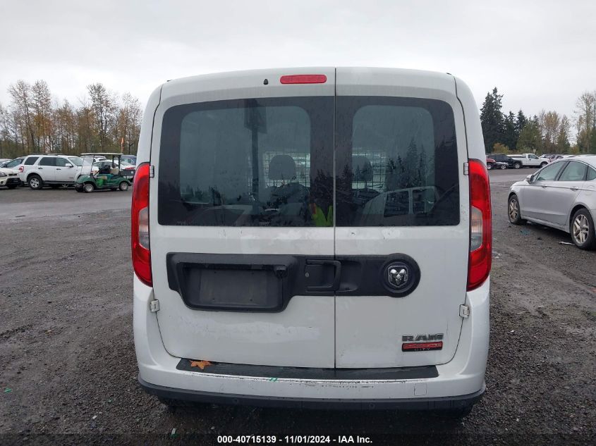 2022 Ram Promaster City Cargo Van VIN: ZFBHRFAB7N6W36191 Lot: 40715139