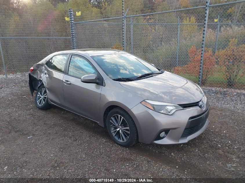 2016 TOYOTA COROLLA LE PLUS - 2T1BURHE5GC505355